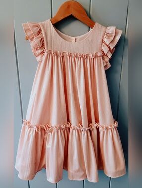 Pastourelle Tiered Swing Dress